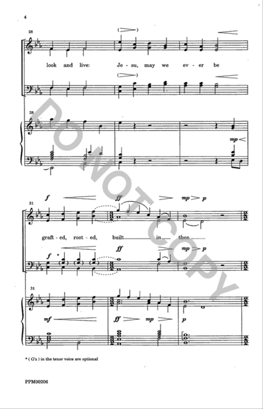 Bread of Heaven Bread of Heaven 4-Part scores gallery preview page 10