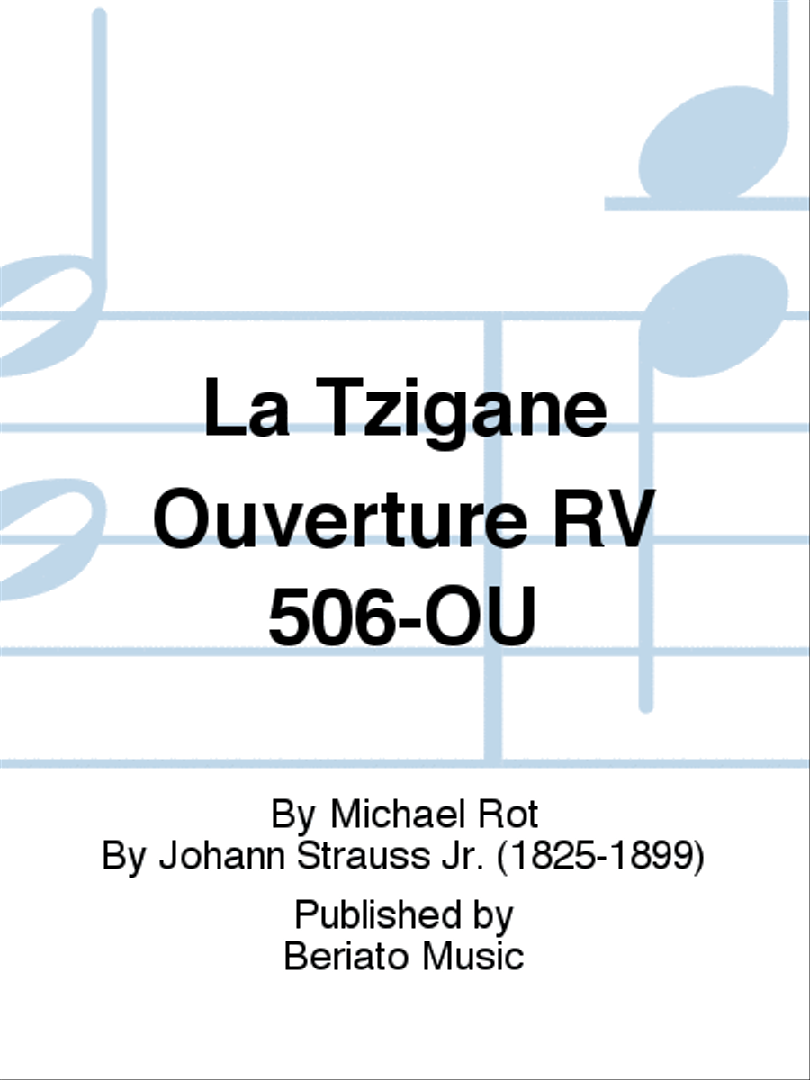 La Tzigane Ouverture RV 506-OU Orchestra scores gallery preview page 1