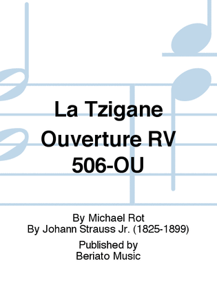 Book cover for La Tzigane Ouverture RV 506-OU