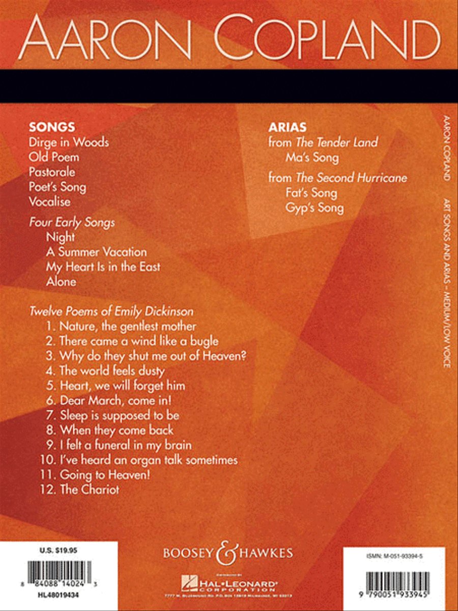 Art Songs and Arias Medium Voice scores gallery preview page 2