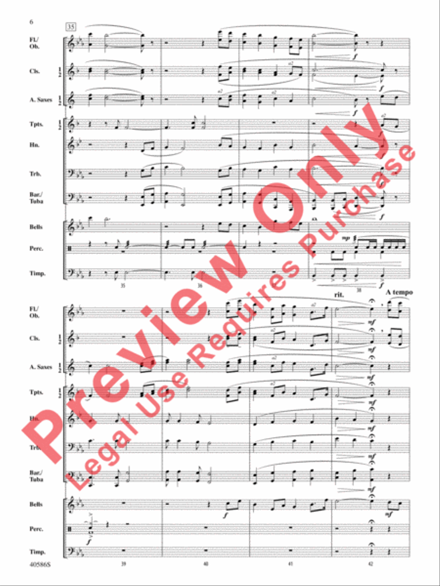 Heartland Heartland Concert Band scores gallery preview page 7