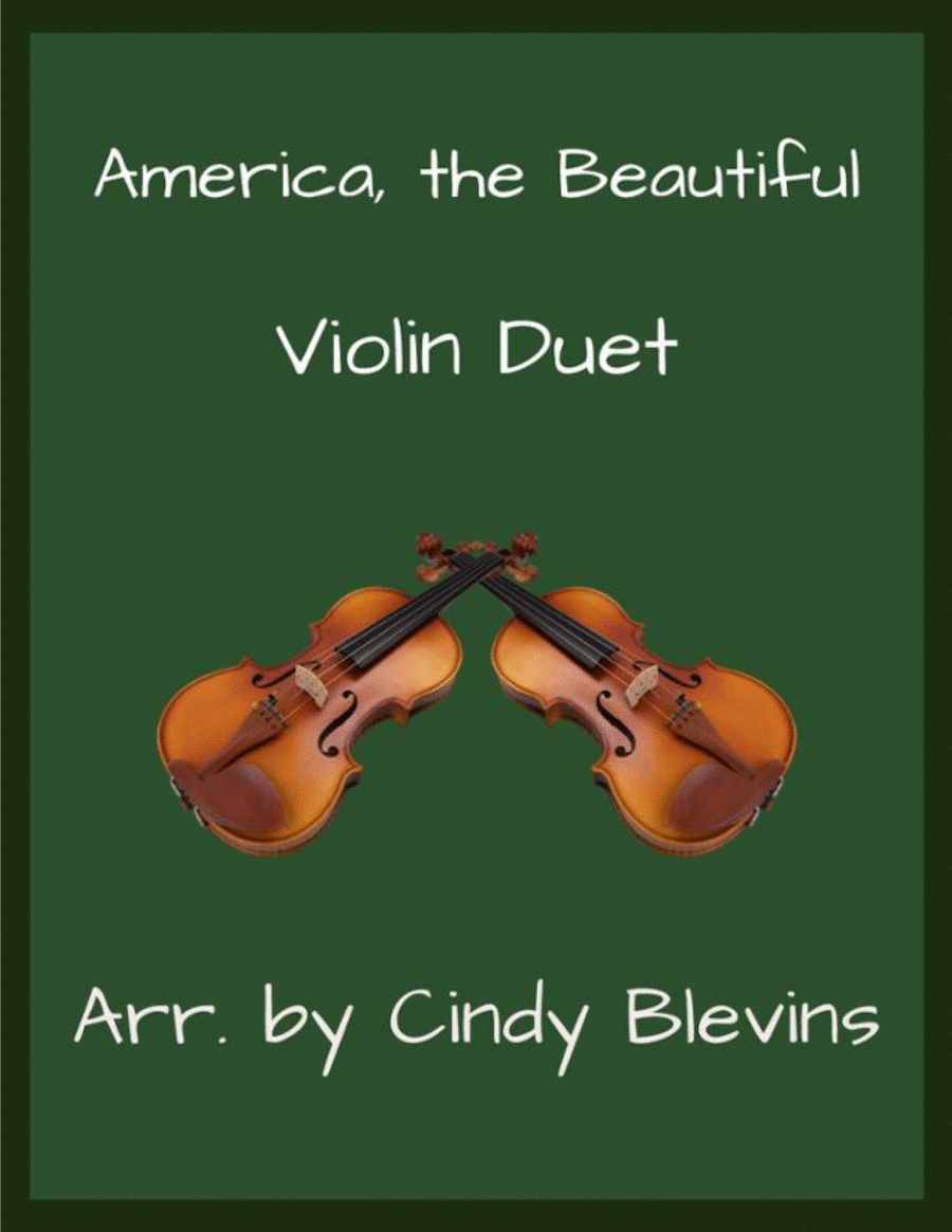 America, the Beautiful, Violin Duet String Duet scores gallery preview page 1