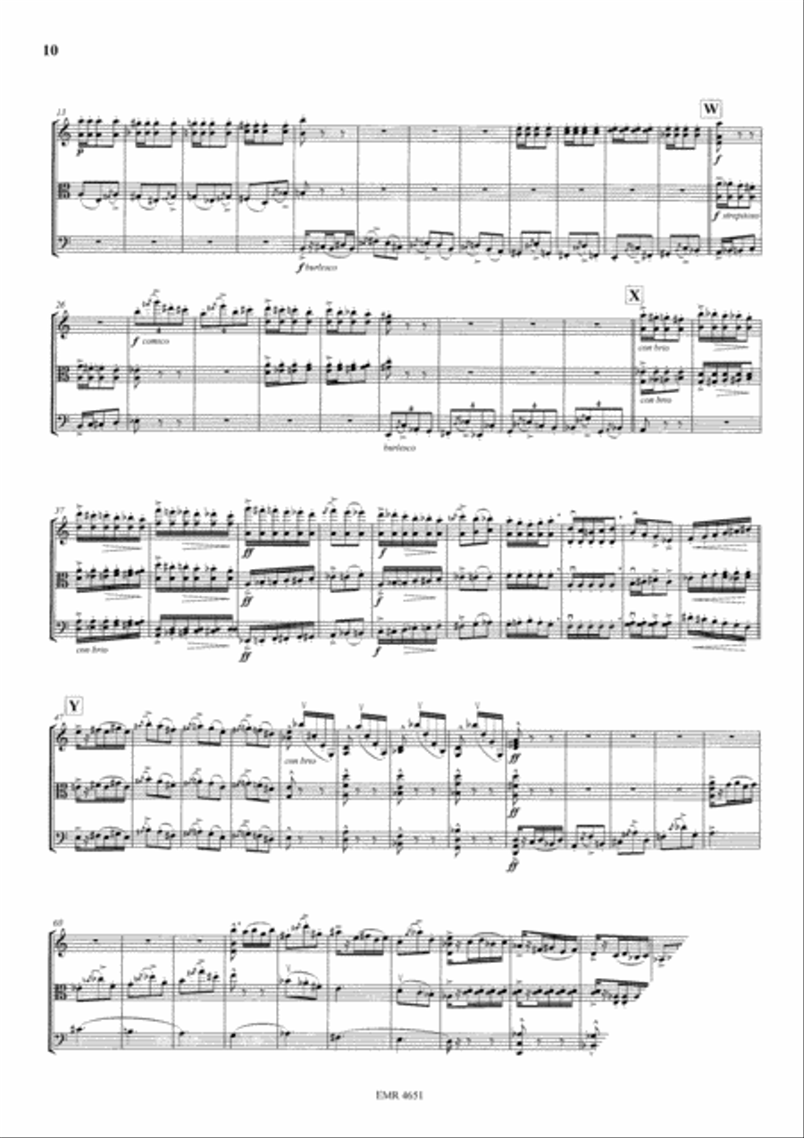 Piccolo Divertimento String Trio scores gallery preview page 6