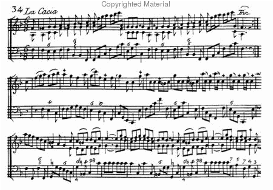 Les sons harmoniques. Opus IV Violin scores gallery preview page 3