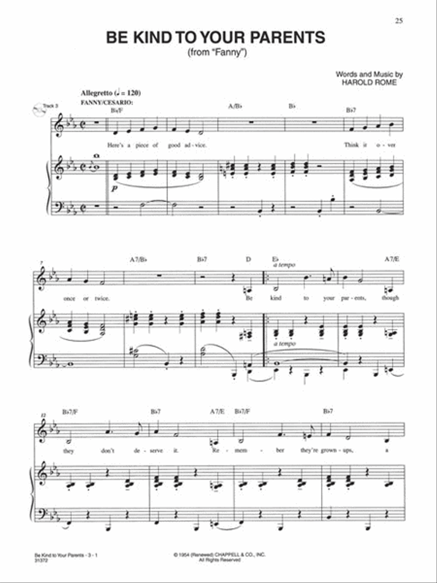 Broadway Presents! Kids' Musical Theatre Anthology Voice scores gallery preview page 5