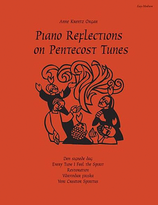 Book cover for Piano Reflections on Pentecost Tunes