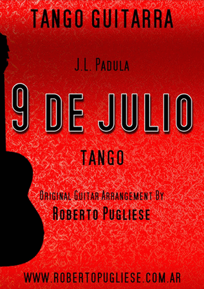 Book cover for 9 de Julio - tango (J. L. Padula)