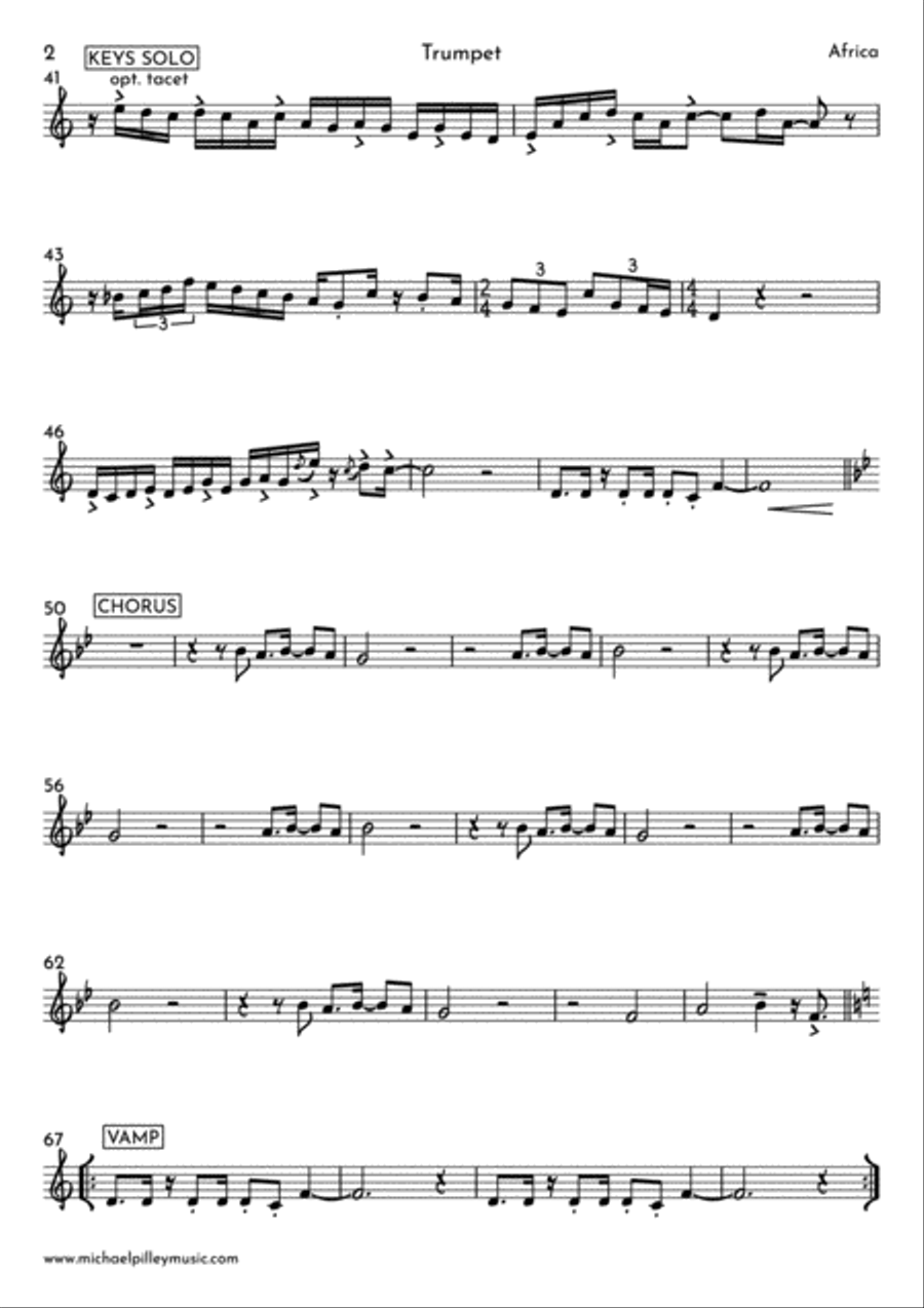 Africa Small Ensemble scores gallery preview page 3