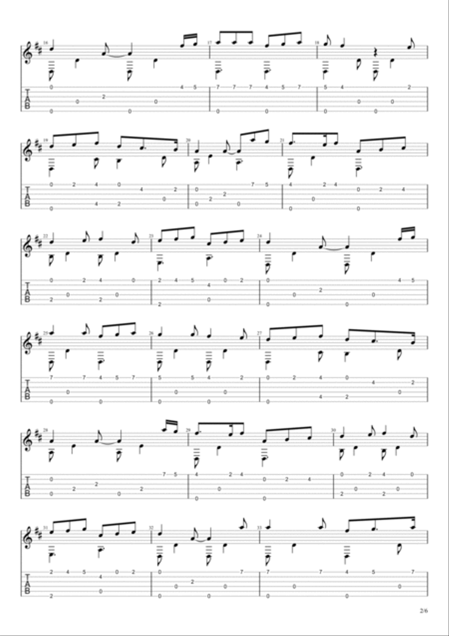 Black Velvet Band Black Velvet Band Acoustic Guitar scores gallery preview page 2