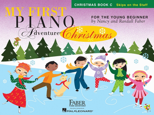 Book cover for My First Piano Adventure Christmas Book C