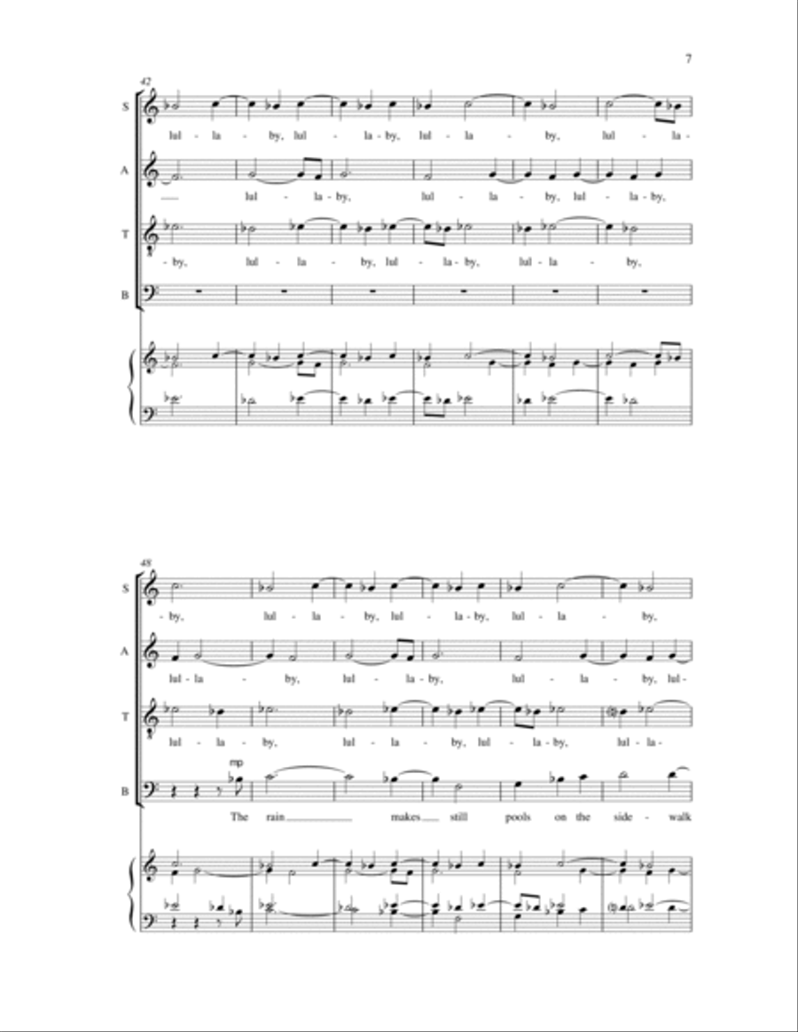 Spring Revels 4-Part scores gallery preview page 10