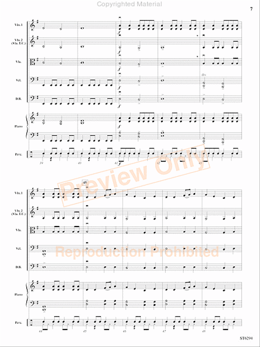Mystic Caravan String Orchestra scores gallery preview page 8