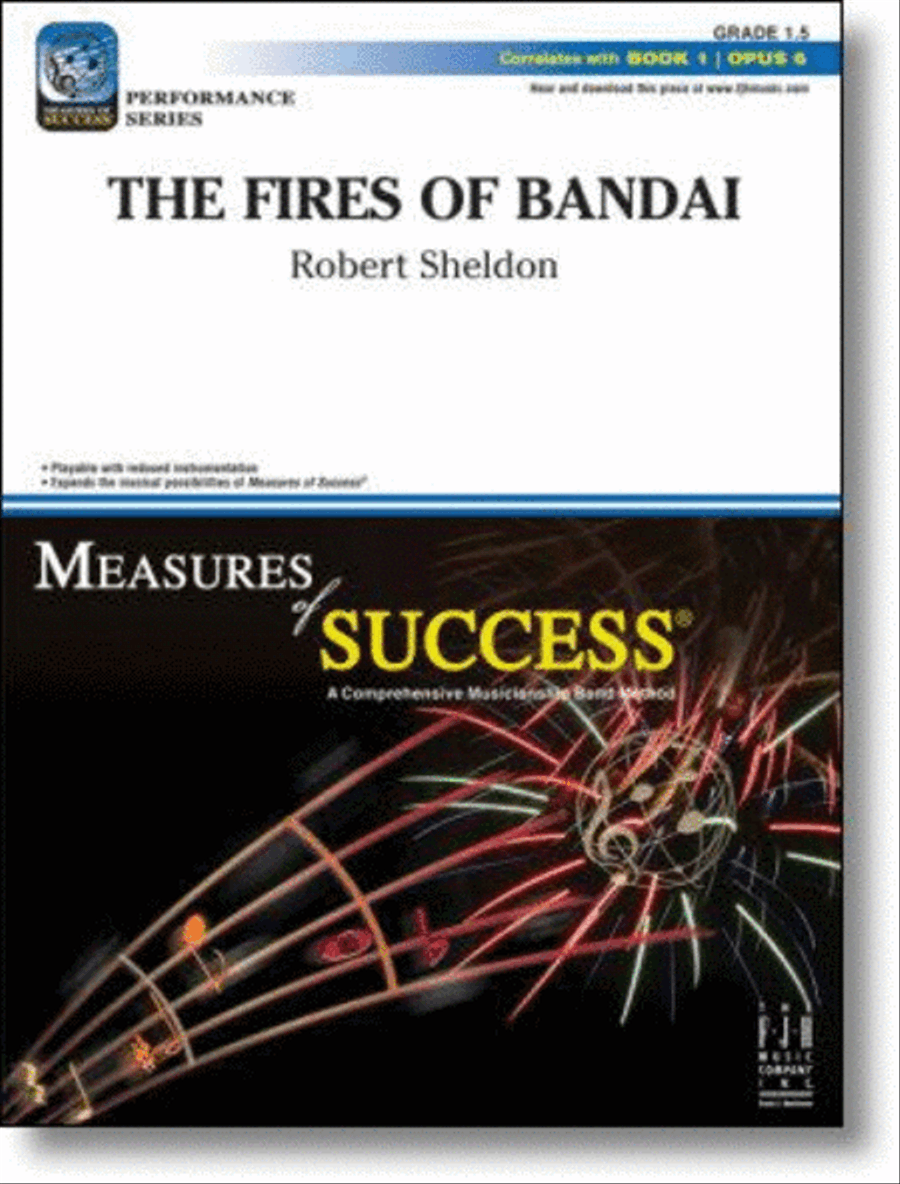 The Fires of Bandai Concert Band scores gallery preview page 1
