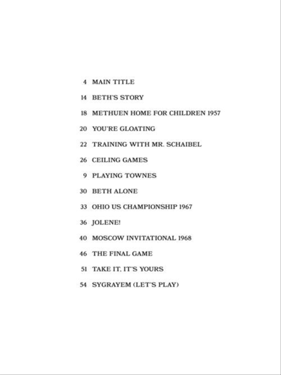The Queen's Gambit Piano Solo scores gallery preview page 3