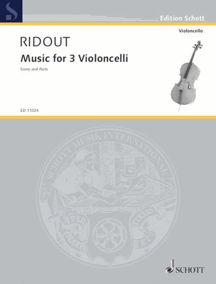 Book cover for Music for Three Violoncelli