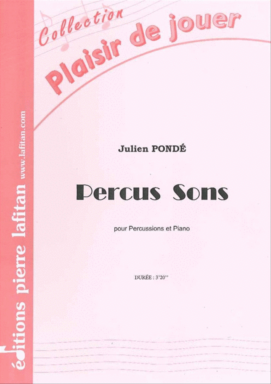 Percus Sons Percus Sons Piano Accompaniment scores gallery preview page 1