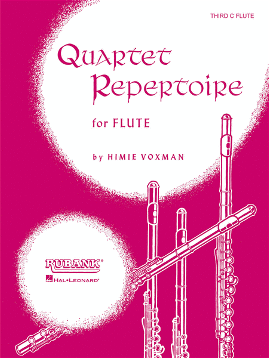 Quartet Repertoire for Flute Flute Quartet scores gallery preview page 1