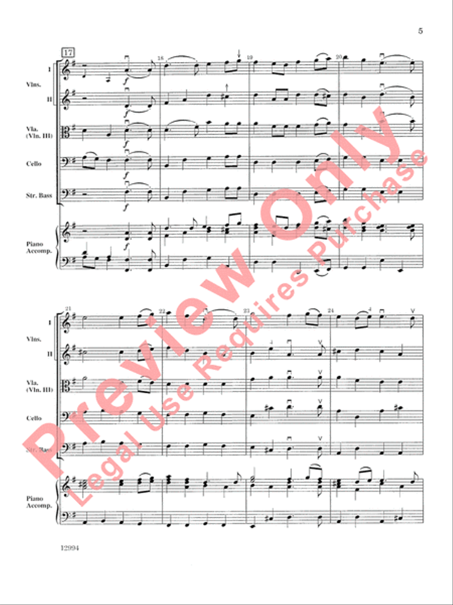 Overture Overture String Orchestra scores gallery preview page 6
