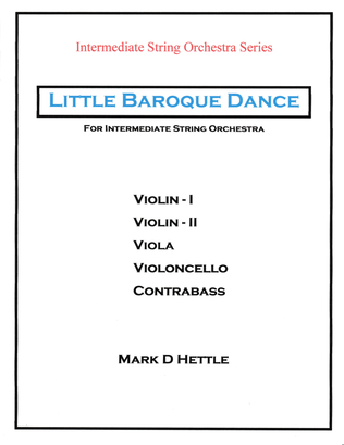 Little Baroque Dance for Intermediate String Orchestra