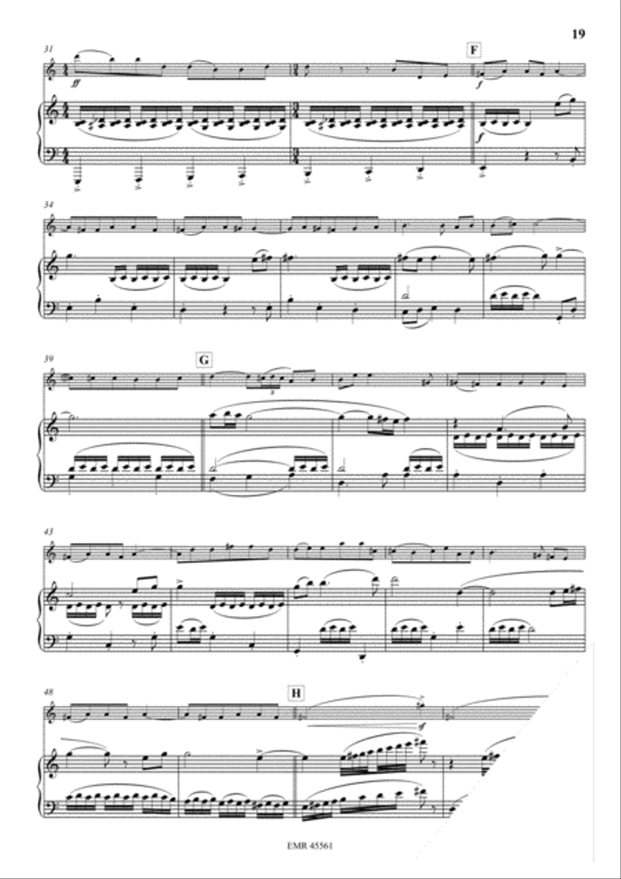 Konzert Op. 42 Clarinet Solo scores gallery preview page 11