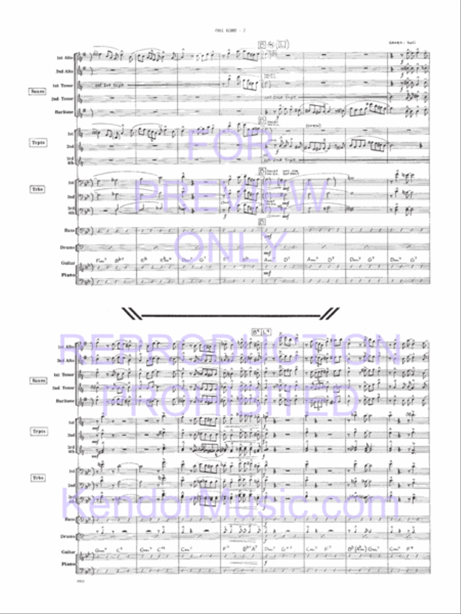 Moose The Mooche Jazz Ensemble scores gallery preview page 12