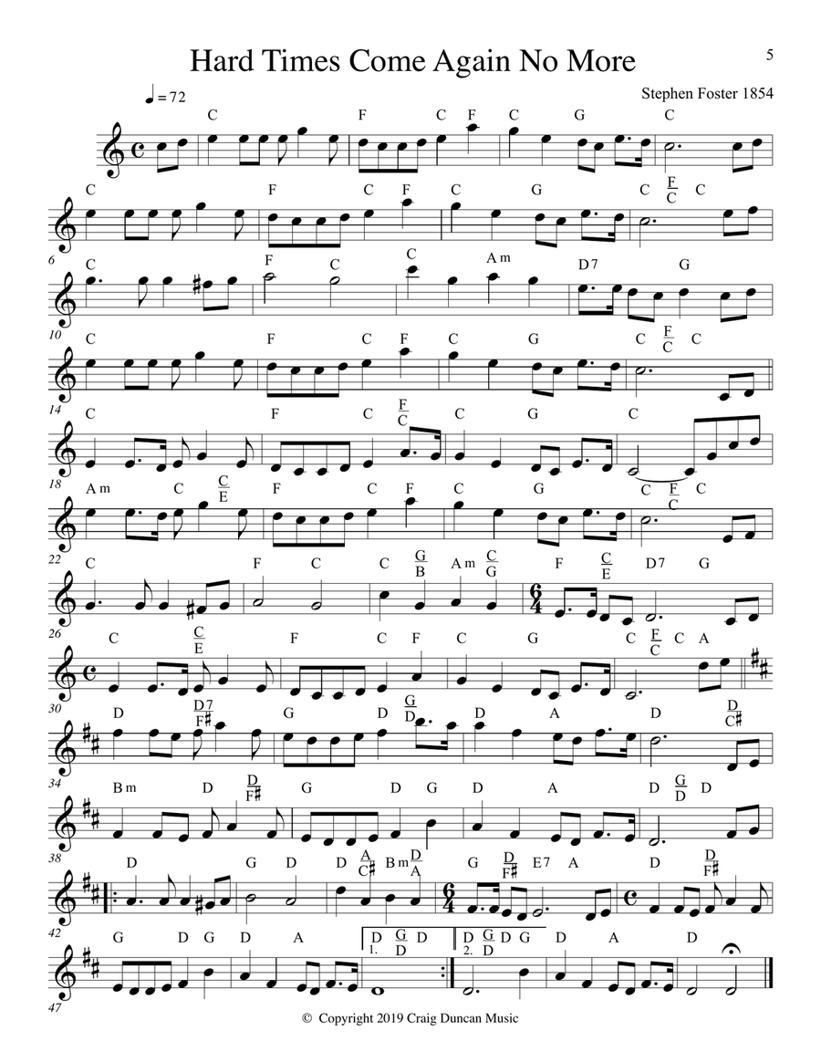 Civil War Fiddle Tunes - Songs of the North Small Ensemble scores gallery preview page 5