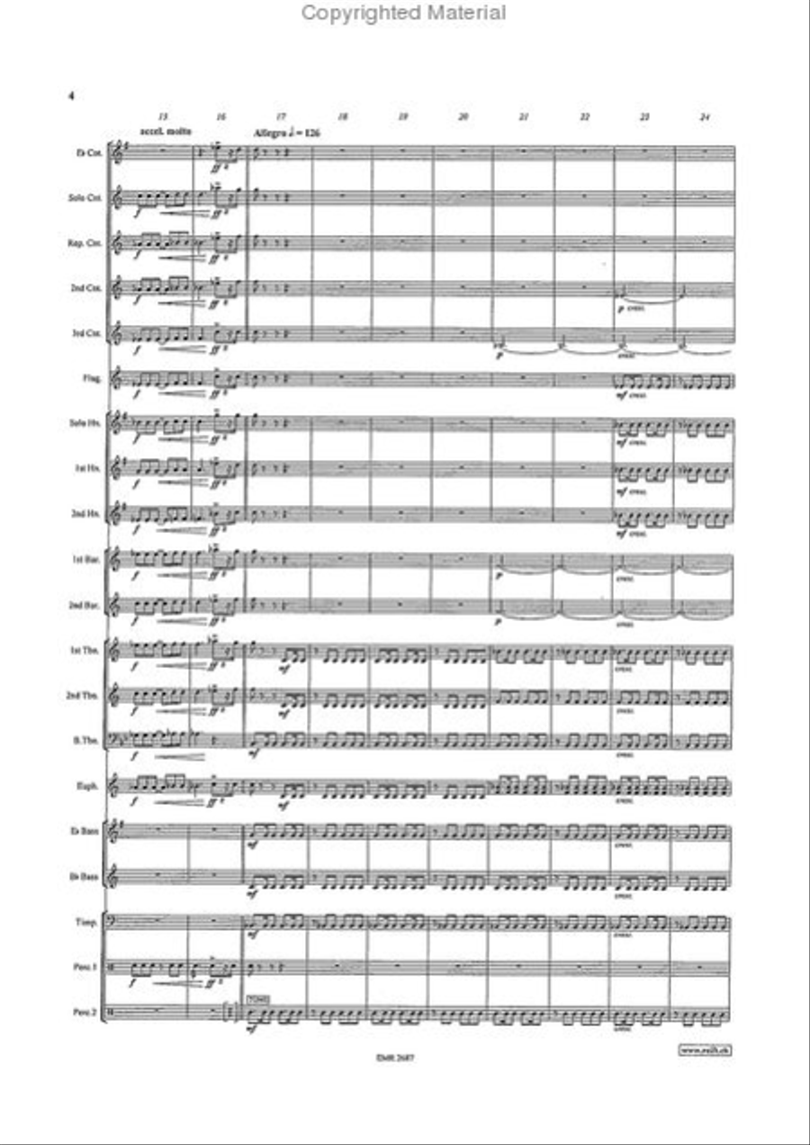 Superman Brass Band scores gallery preview page 4