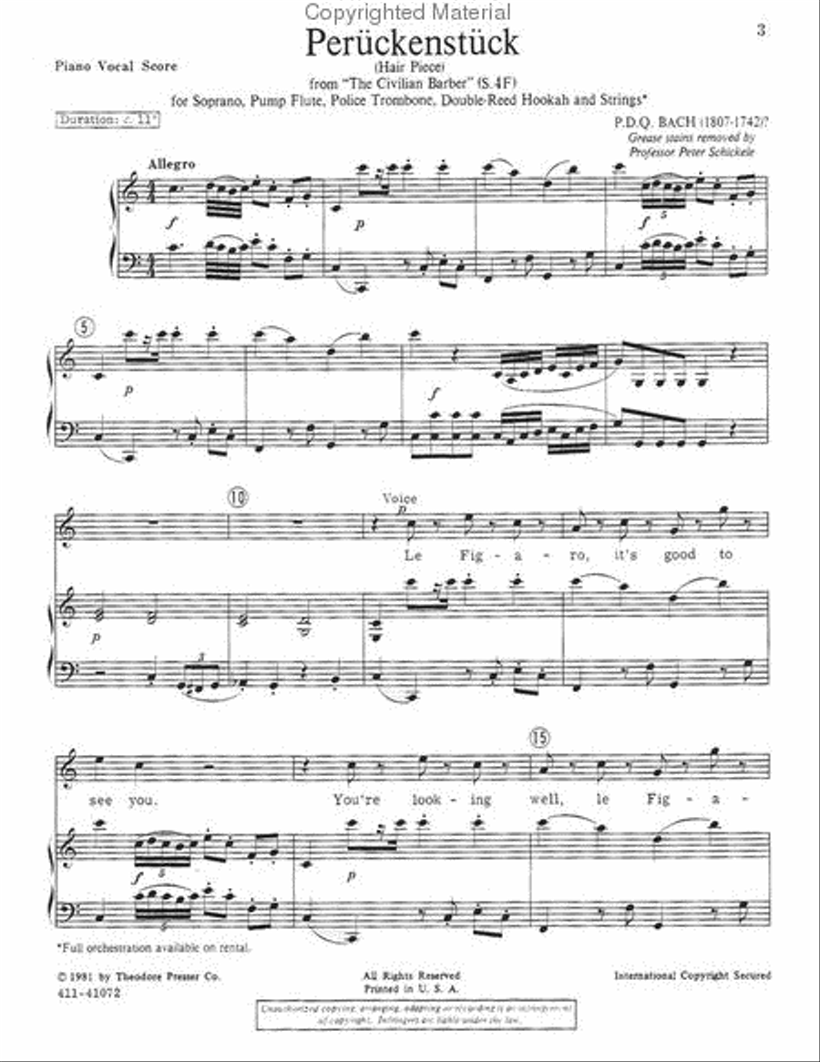 Peruckenstuck Peruckenstuck Chamber Music scores gallery preview page 2