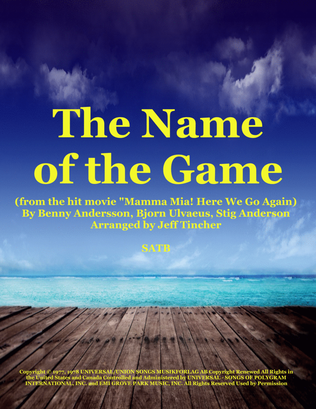 Book cover for The Name Of The Game