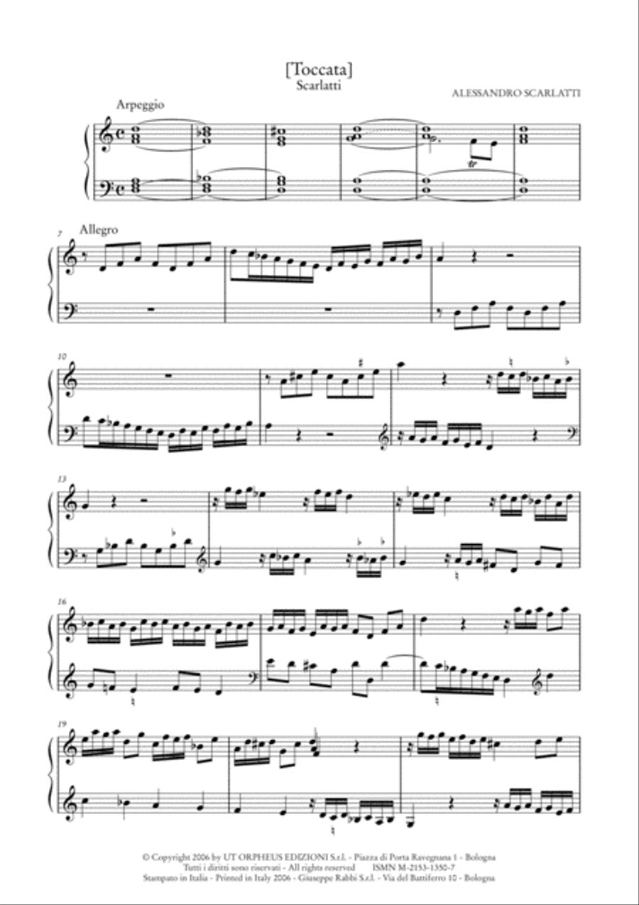 Toccata and Partitas on 
