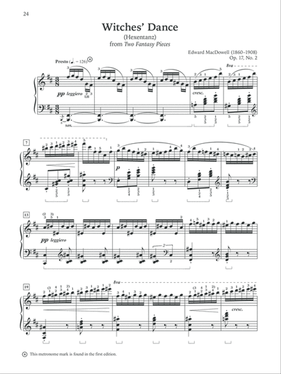 Classics for the Advancing Pianist -- Edward MacDowell, Book 3 Piano Solo scores gallery preview page 5