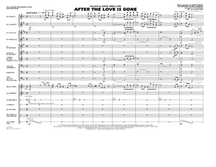 Book cover for After the Love Has Gone (arr. Paul Murtha) - Full Score
