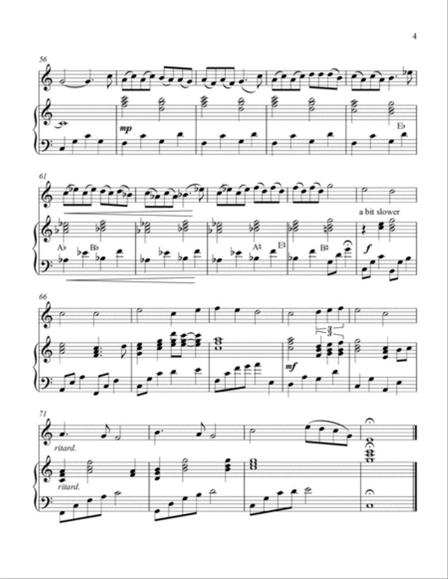 Somewhere Out There String Duet scores gallery preview page 5