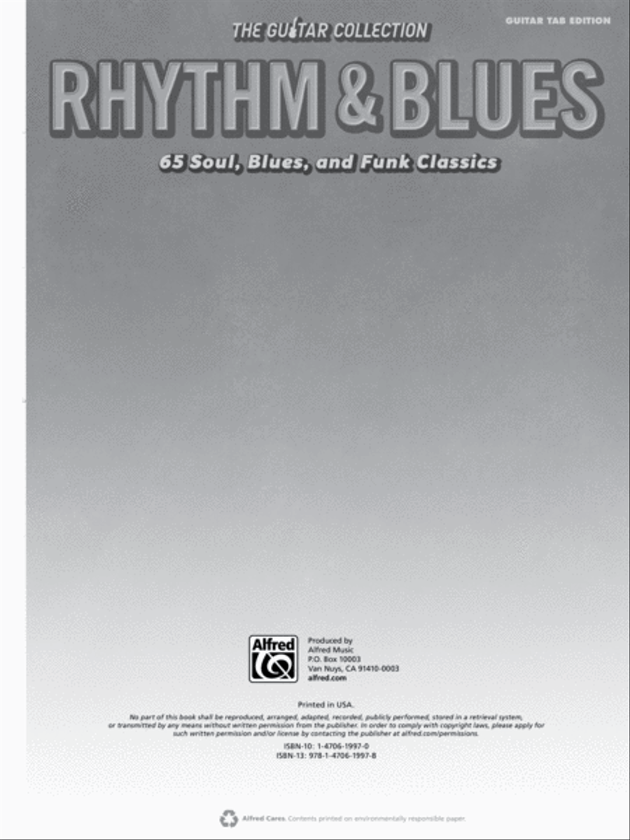 The Guitar Collection -- Rhythm & Blues Electric Guitar scores gallery preview page 2