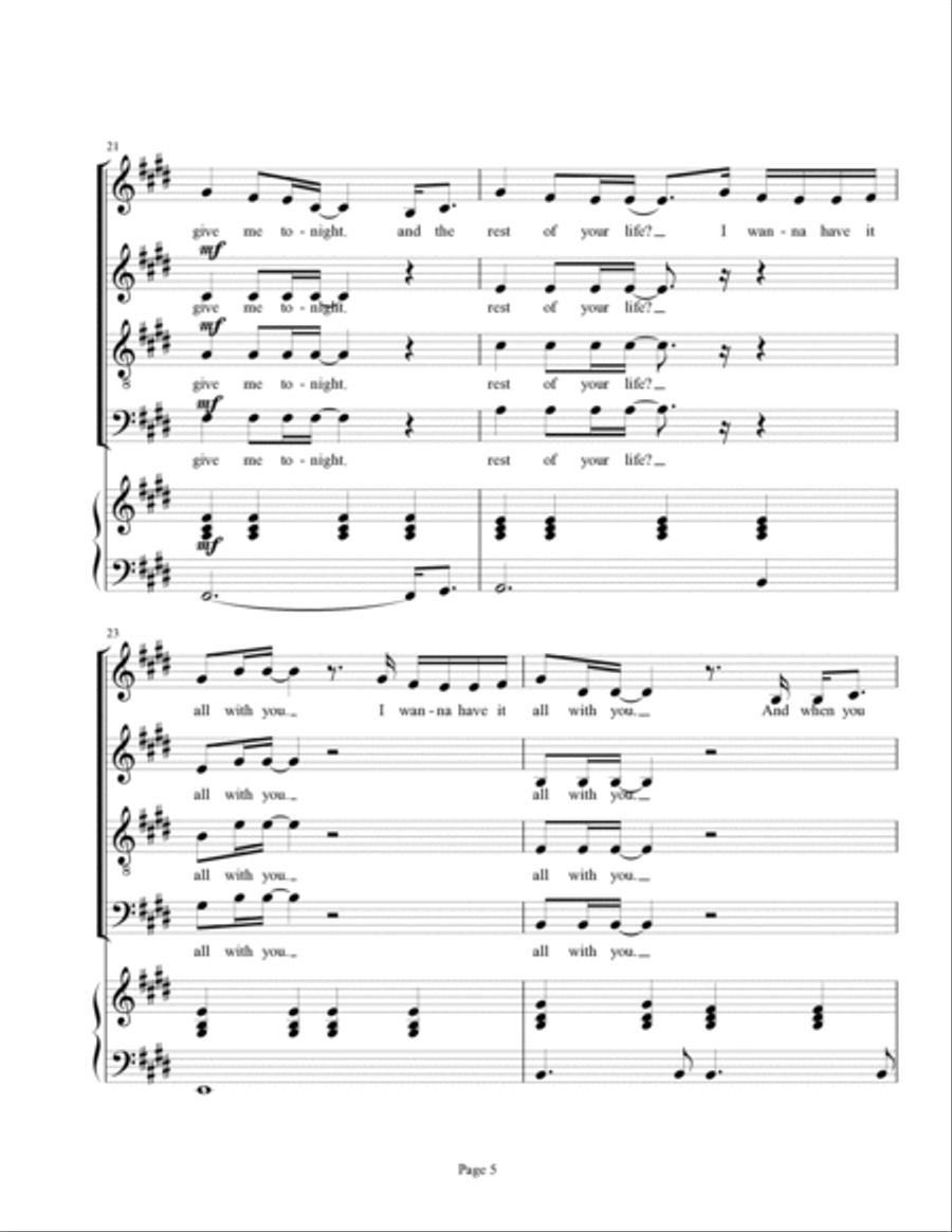 Biblical 4-Part scores gallery preview page 5