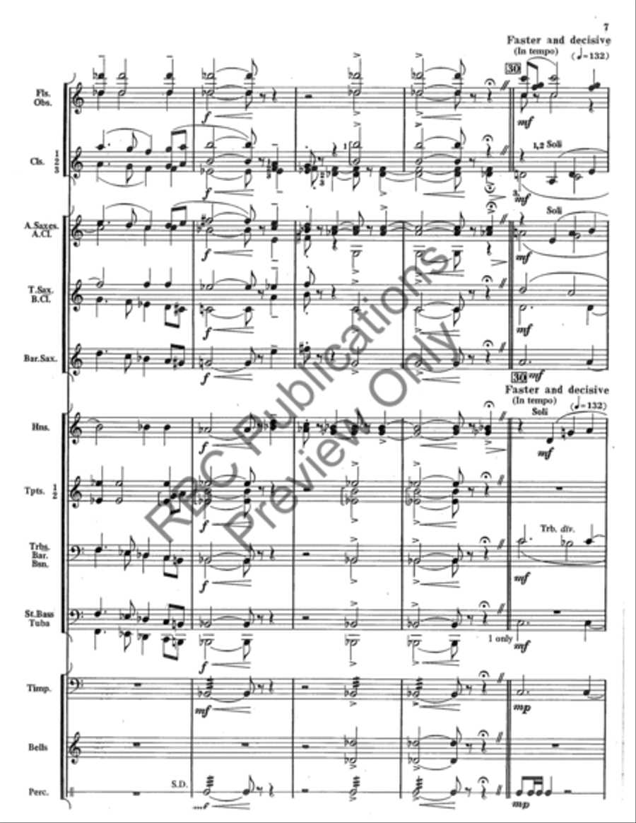 Symphonic Poem (Score) Symphonic Poem (Score) Score scores gallery preview page 8