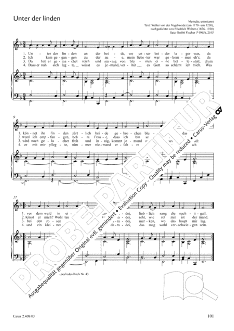 Love songs. Collection for voice & piano. 80 arrangements for weddings and celebrations Voice scores gallery preview page 76