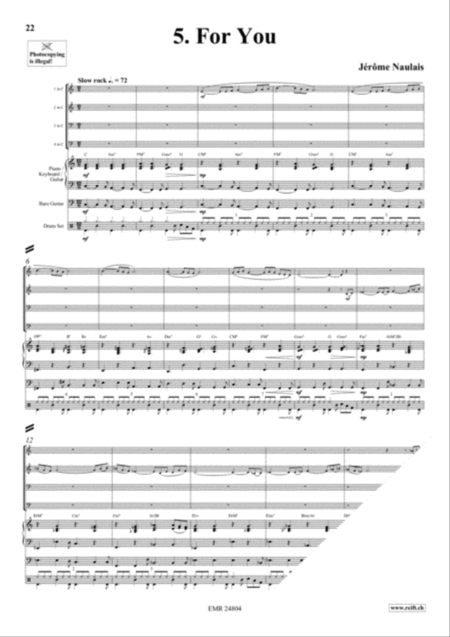 Play With Your Band Volume 2 Brass Ensemble scores gallery preview page 8