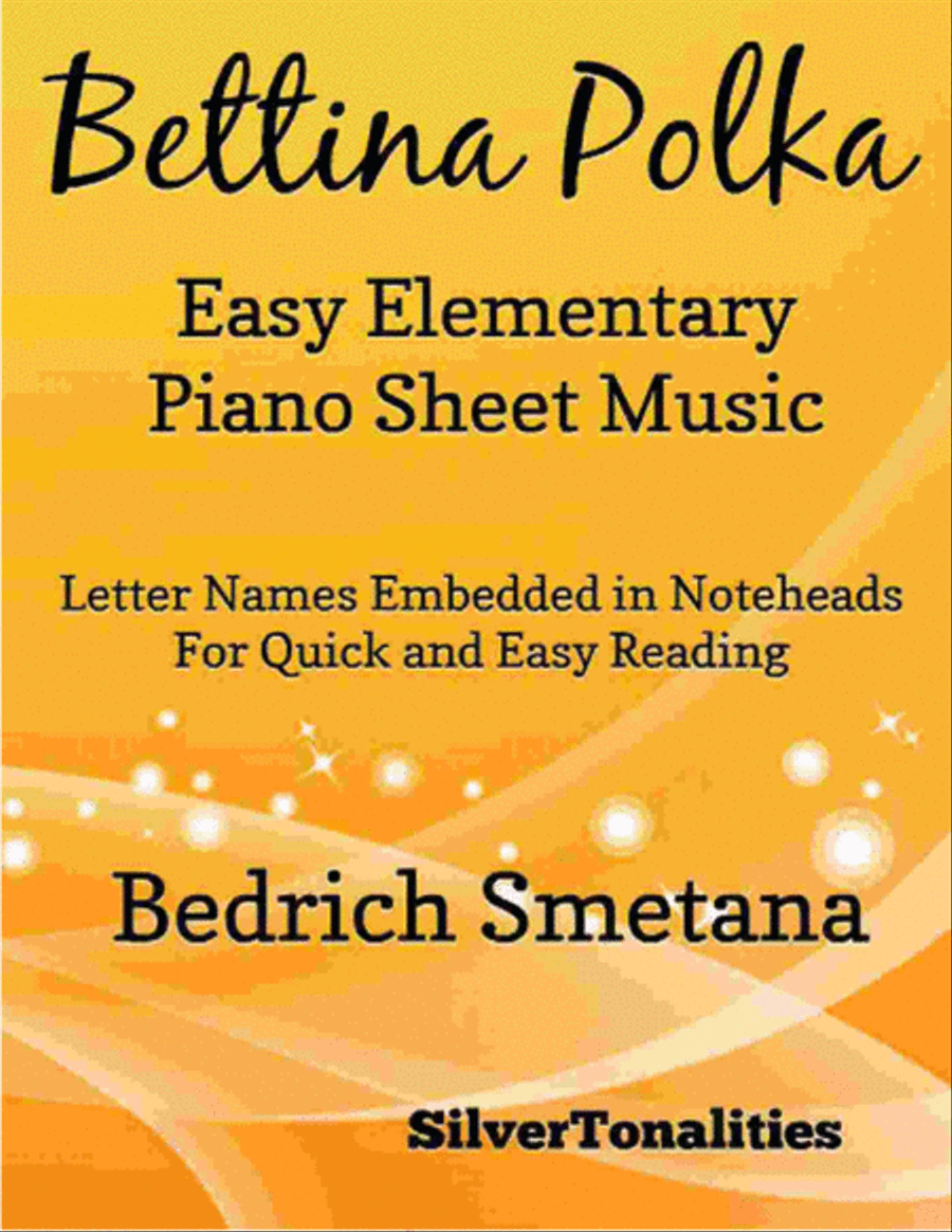 Bettina Polka Easy Elementary Piano Sheet Music