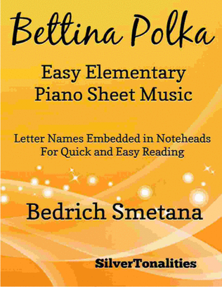 Bettina Polka Easy Elementary Piano Sheet Music