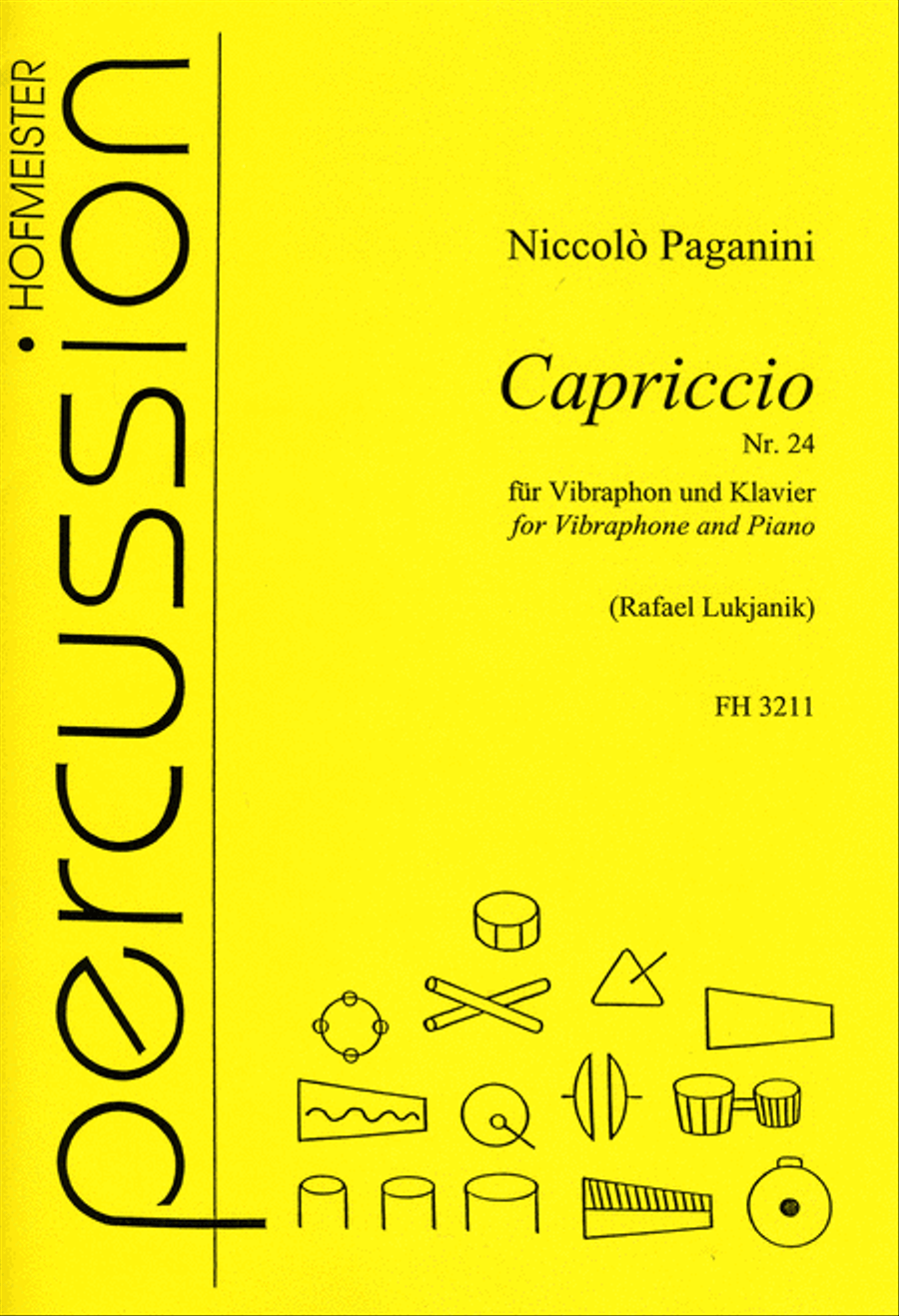 Capriccio Nr. 24 Piano scores gallery preview page 1