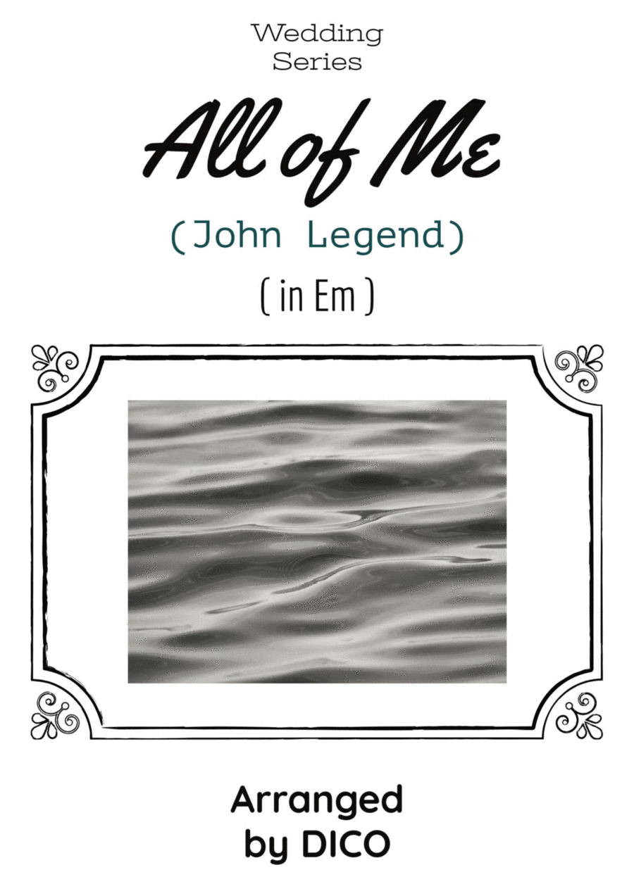 All Of Me Voice scores gallery preview page 1