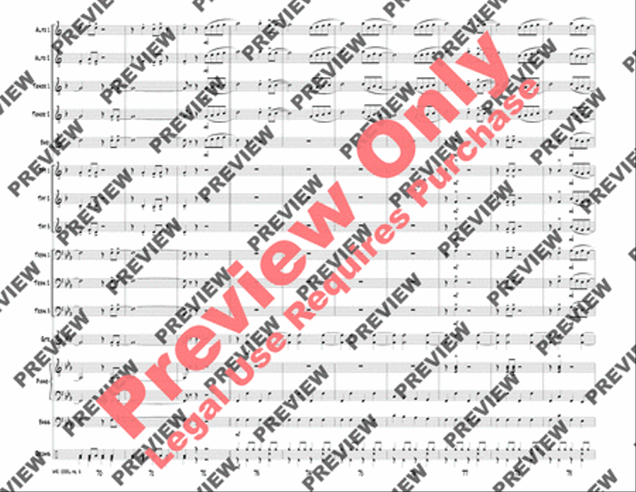 Mr. Cool Jazz Ensemble scores gallery preview page 13