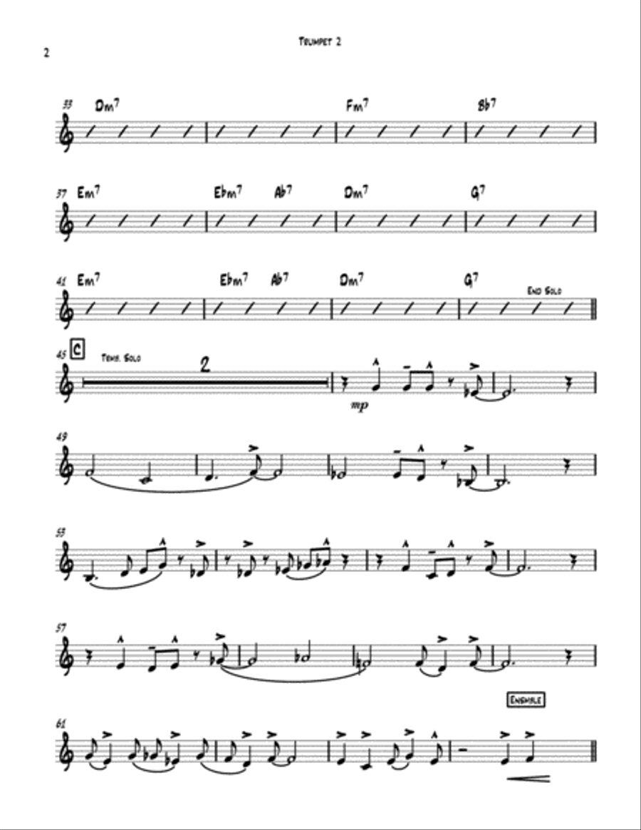 Four Brass Ensemble scores gallery preview page 5