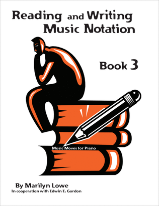 Book cover for Music Moves for Piano: Reading and Writing Music Notation - Book 3