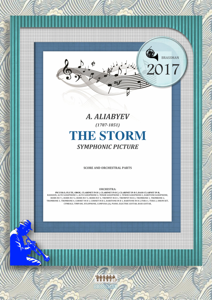 THE STORM Symphonic Picture Marching Band scores gallery preview page 1