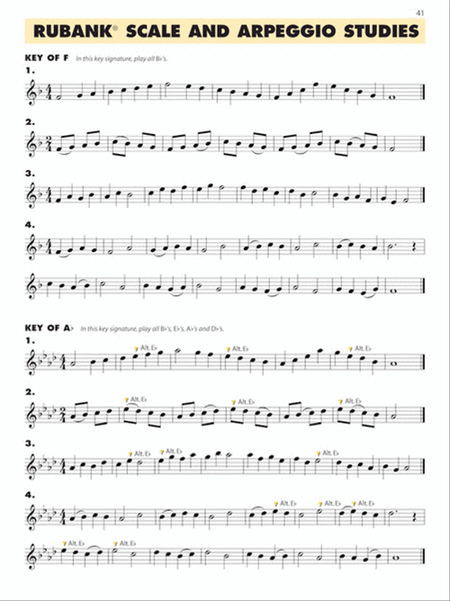 Essential Elements for Band – Oboe Book 1 with EEi Concert Band Methods scores gallery preview page 6