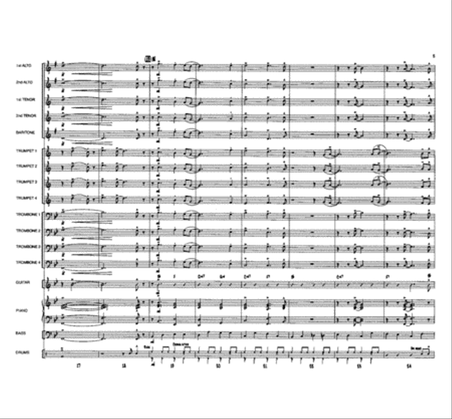 Joy To the World Joy To the World Jazz Ensemble scores gallery preview page 4