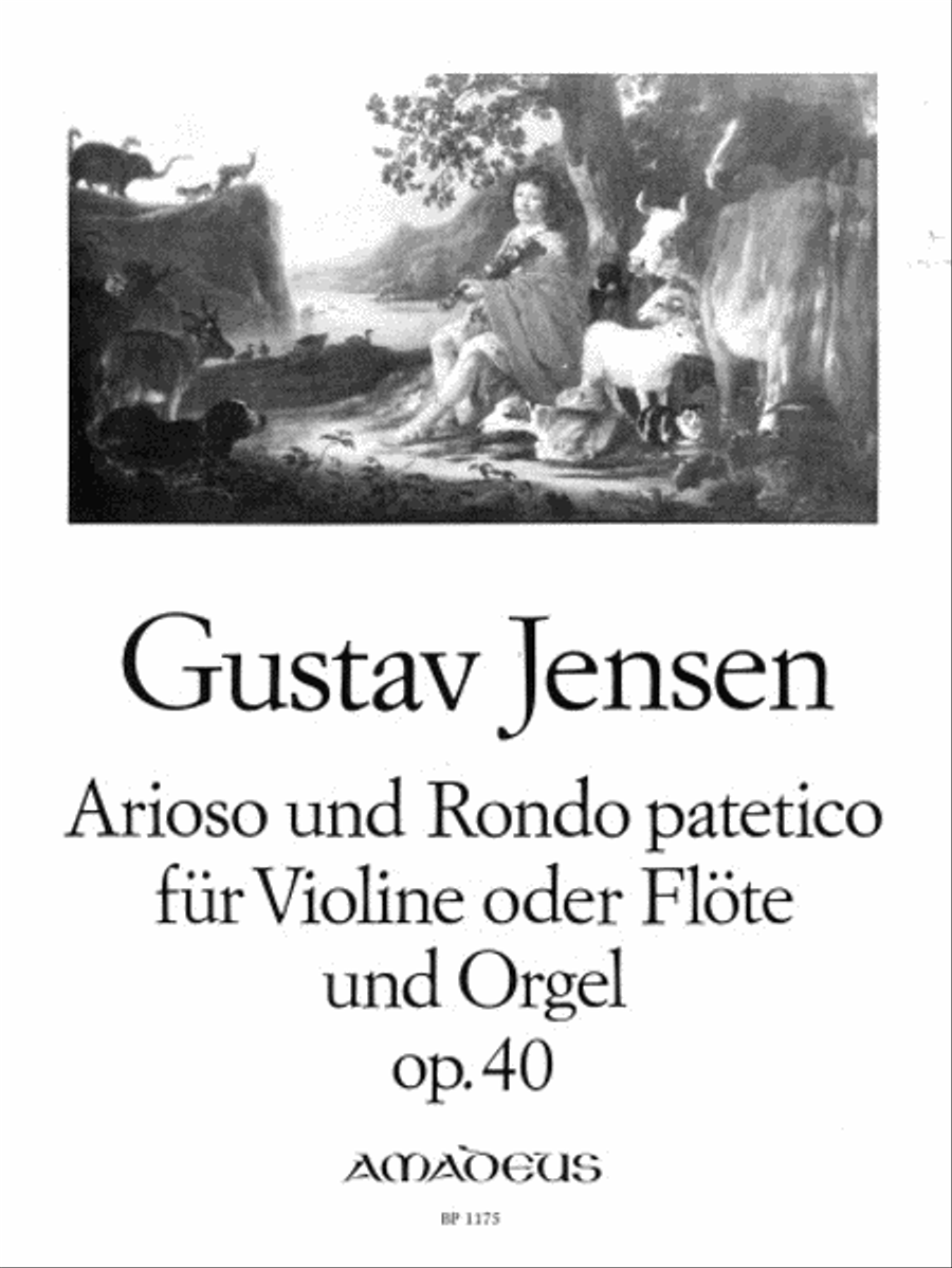 Arioso and Rondo patetico op. 40 Flute scores gallery preview page 1
