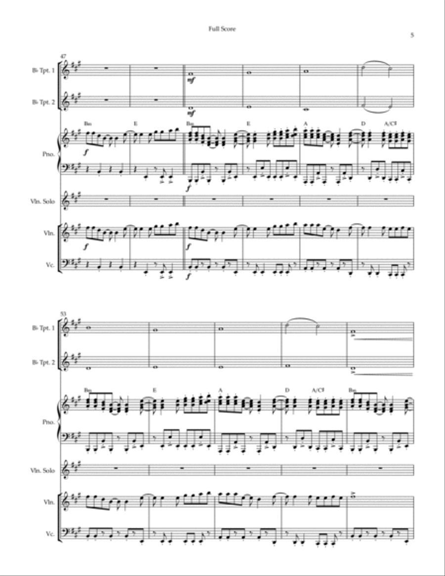 Take On Me Take On Me Small Ensemble scores gallery preview page 5